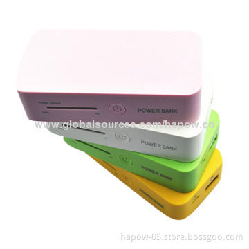 Promotional Gift High Quality, OEM Rectangle, Universal Power Banks